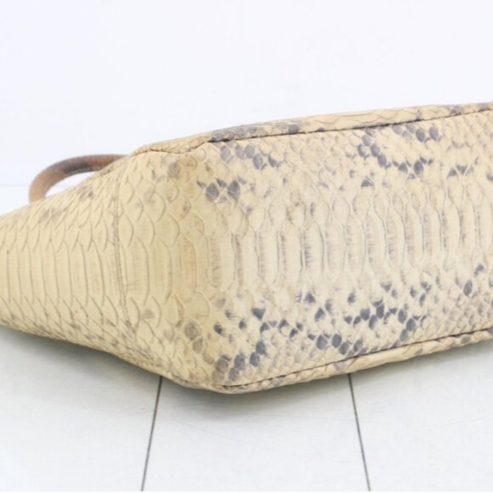 Tiffany & Co. python-embossed handbag - image 5